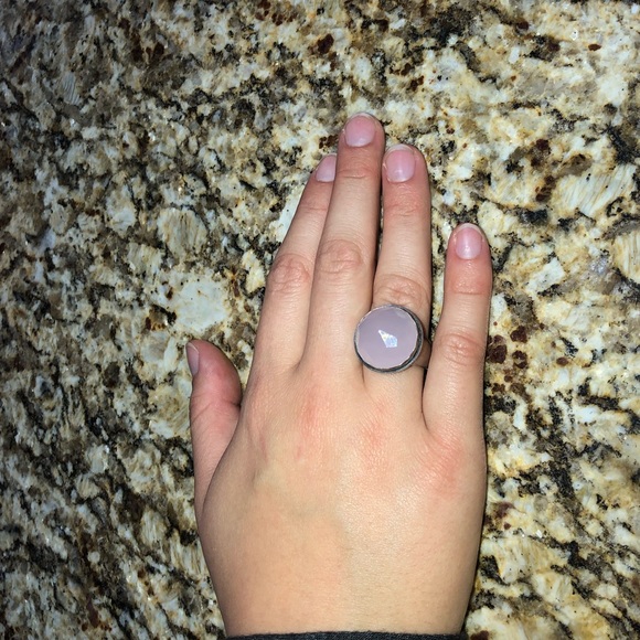 Rose Quartz ring - Picture 4 of 5